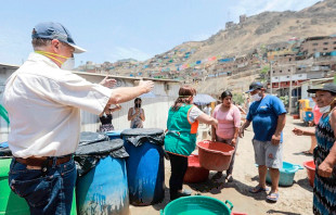 Cerro en las periferias de Lima / Cru00e9dito: ANDINA/Difusiu00f3n. 