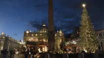Imagen referencial. Decoraciones de Navidad en el Vaticano en 2019. Foto: Vatican Media