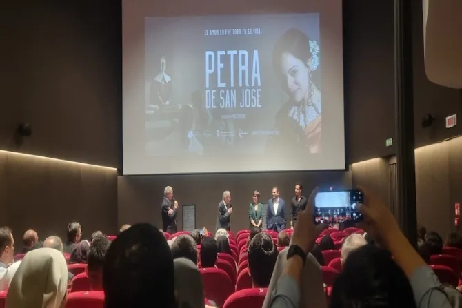 Estrenan en Roma película sobre Petra, beata española a quien se le apareció San José