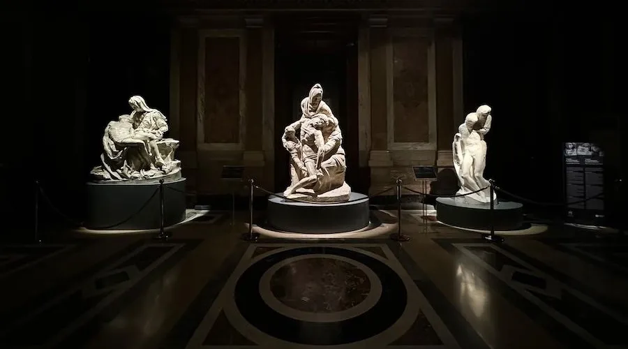 Exposición de las Piedades de Miguel Ángel en los Museos Vaticanos. Crédito: Museos Vaticanos?w=200&h=150
