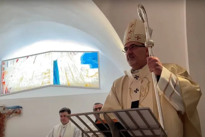 Patriarca Latino de Jerusalén anima a sacerdotes a ser “testigos valientes del Evangelio”