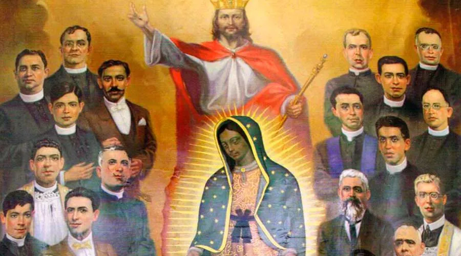 Pintura de los santos mártires mexicanos. Foto: Cortesía Templo Expiatorio de Cristo Rey.?w=200&h=150