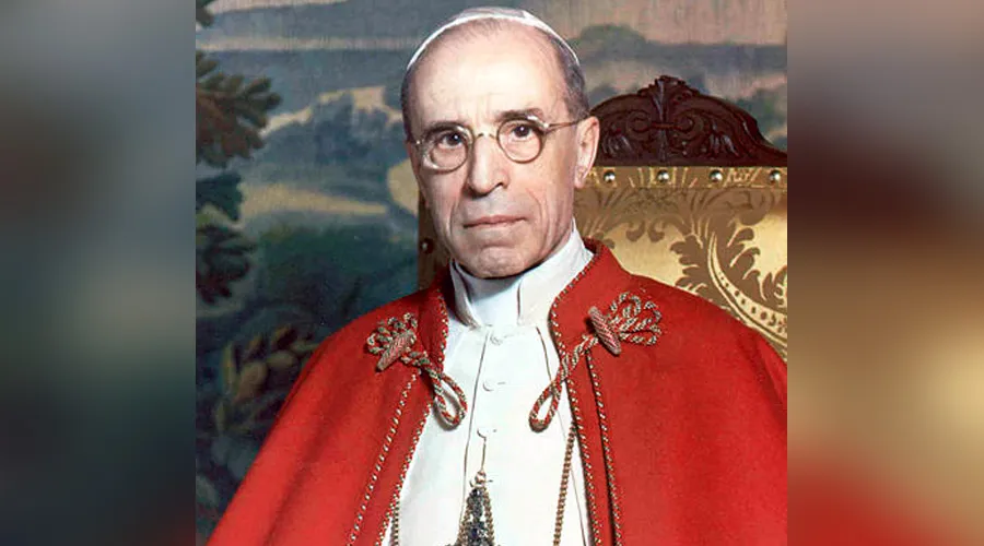 El Papa Pío XII. Foto: Wikipedia The Vatican (dominio público)