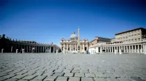Plaza de San Pedro del Vaticano. Foto: Daniel Ibáñez / ACI Prensa