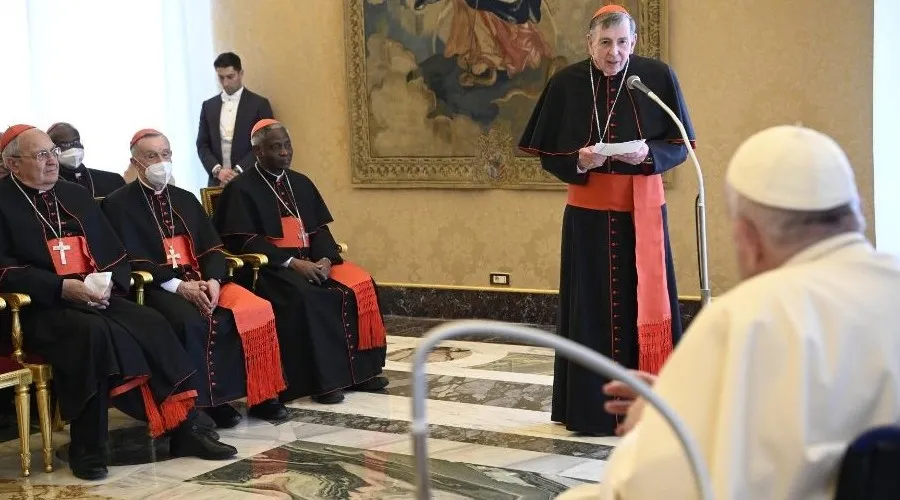 Sesión plenaria del Consejo Pontificio para la Promoción de la Unidad de los Cristianos. Crédito: Vatican Media?w=200&h=150