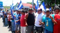 Pobladores de Nicaragua - Foto: Facebook Arquidiócesis de Managua