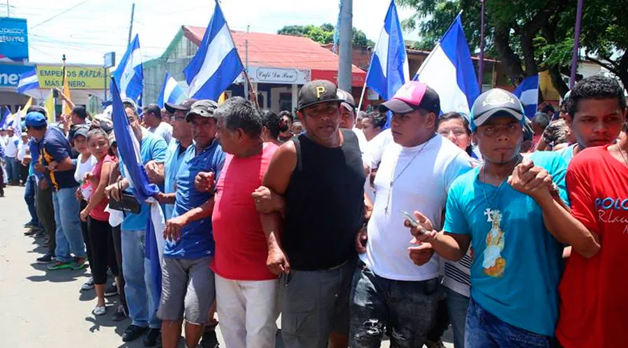 Pobladores de Nicaragua - Foto: Facebook Arquidiócesis de Managua?w=200&h=150