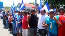 Pobladores de Nicaragua - Foto: Facebook Arquidiócesis de Managua