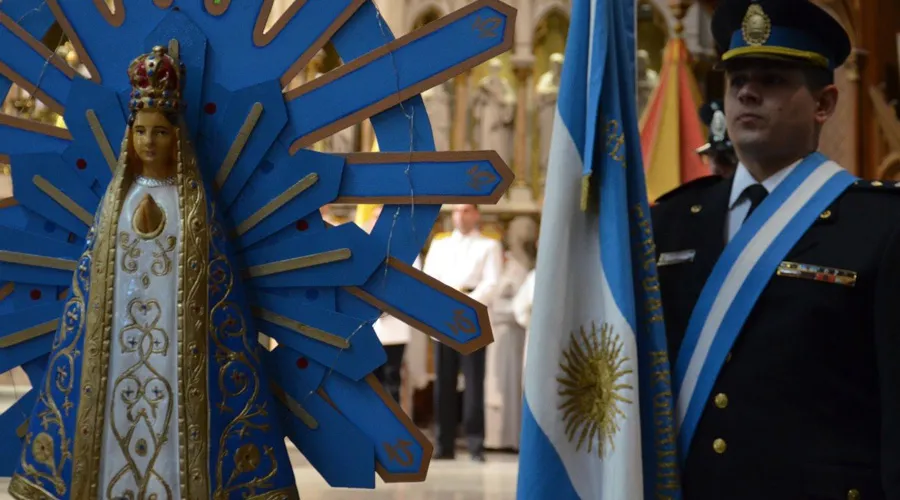 Fiesta de Nuestra Señora de Luján, 8 mayo de 2019. Crédito: Policía Federal Argentina.