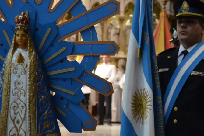 Virgen de Luján es reconocida como “comisario general” de la Policía Federal Argentina