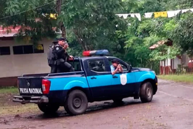 Con operativo policial dictadura en Nicaragua impide peregrinación de la Virgen de Fátima