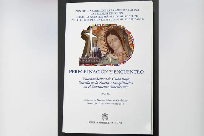 Presentan libro con actas de peregrinación continental a Santuario de Virgen de Guadalupe