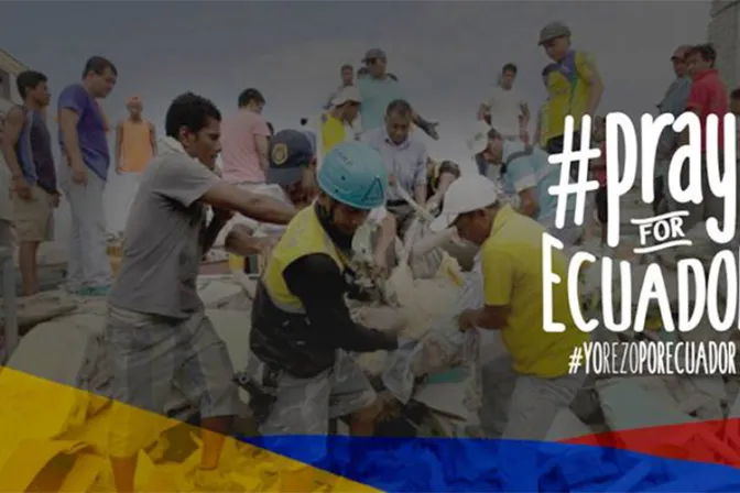 Lanzan campaña de oración #PrayForEcuador