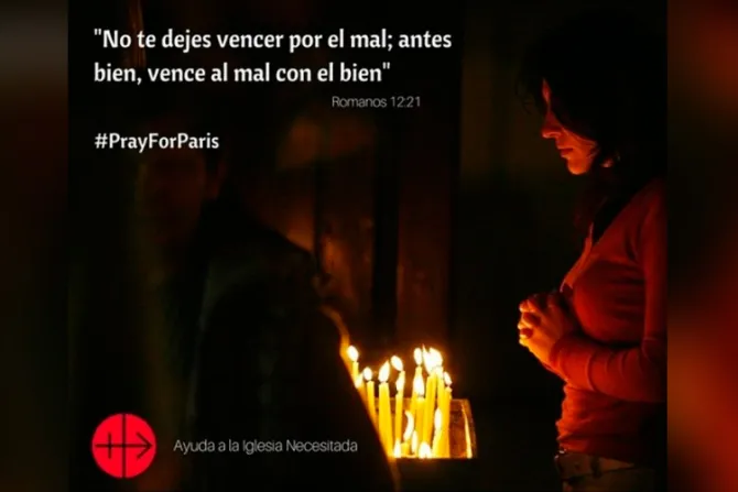 #PrayForParis: Enciende una vela virtual por las víctimas de masacre de París