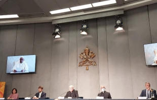 Presentaciu00f3n del Encuentro Mundial de las Familias 2022. Foto: Mercedes De La Torre / ACI Prensa 