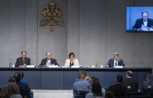 Presentaciu00f3n de la Beatificaciu00f3n del Papa de Juan Pablo I. Foto: Pablo Esparza / ACI Prensa 