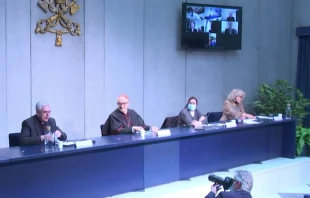 Presentaciu00f3n del Mensaje del Papa Francisco. Foto: Captura Video 