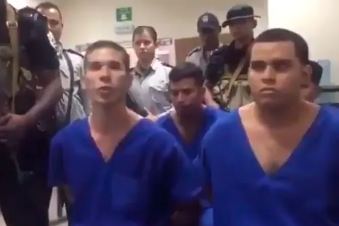 Estos presos políticos rezan a la Virgen y piden una Nicaragua libre [VIDEO]