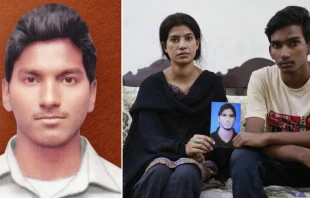 Siervo de Dios Akash Bashir. Cru00e9dito: ANS / Komash y Ramish Bashir, hermanos de Akash. Cru00e9dito: Ayuda a la Iglesia Necesitada - Magdalena Wolnik 