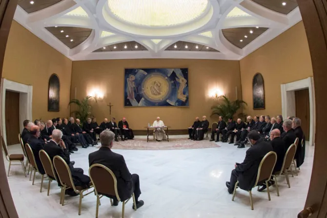 Papa Francisco sostuvo su primera reunión con los obispos de Chile