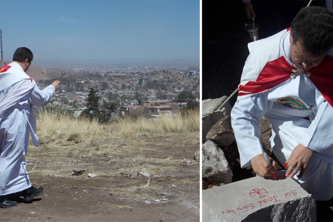 San José Sánchez del Río: Ponen primera piedra de nuevo templo dedicado a él en México