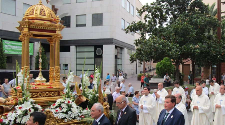 Procesión del Corpus Christi en la diócesis de Getafe. Crédito: Diócesis de Getafe. ?w=200&h=150