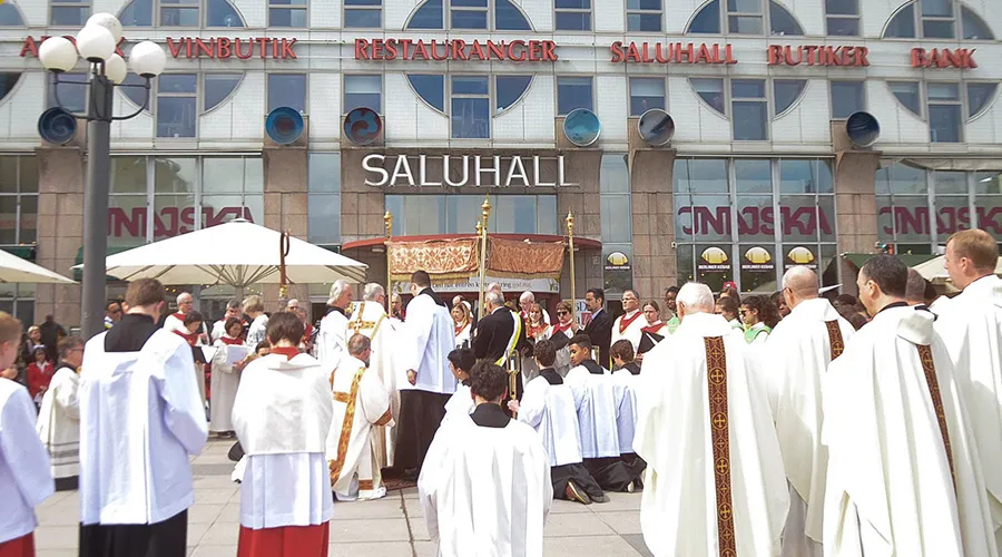 Procesión del Corpus Christi en Estocolmo (Suecia) / Foto: Ulf Silfverling?w=200&h=150