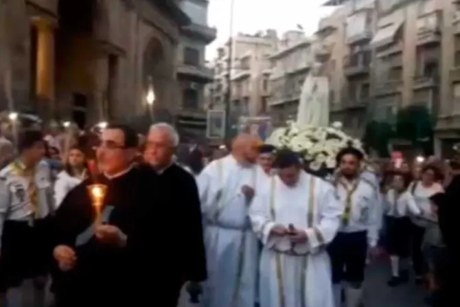 Signo de esperanza en Siria: consagran la ciudad de Alepo a la Virgen de Fátima 