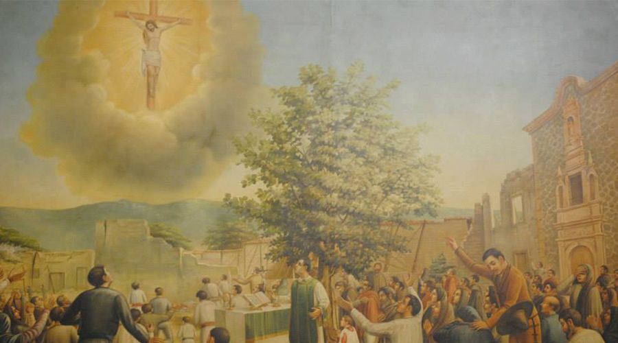 3 de octubre: El día en que Jesús Crucificado se apareció en el cielo de  México
