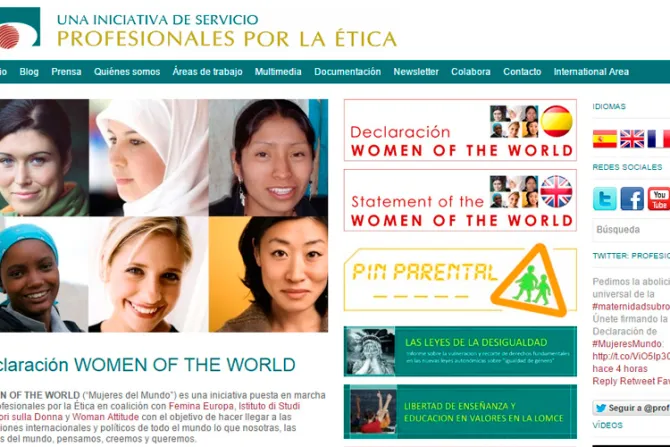 Declaración Mujeres del Mundo exige “auténtica emancipación femenina” que valore maternidad