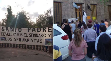 Nuevas protestas el fin de semana por cierre de Seminario en Argentina [FOTOS]