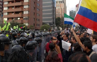 Protestas en Ecuador (2015) / Cru00e9dito: Contenido libre de Wikimedia Commons 