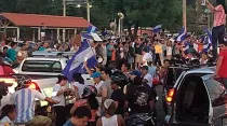 Protesta en Nicaragua en 2018. Foto: Voice of America, dominio público