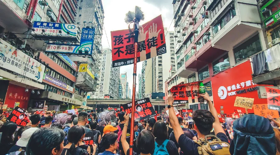 La protesta más grande contra la extradición de Hong Kong., 16 de junio de 2019. Crédito editorial: Tee Jz - Shutterstock?w=200&h=150