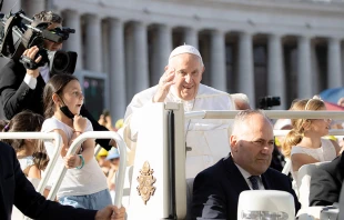 Papa Francisco. Cru00e9dito: Daniel Ibu00e1u00f1ez / ACI Prensa 