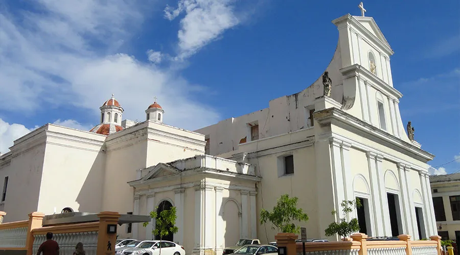 Catedral de San Juan Bautista de Puerto Rico / Crédito: Dominio Público