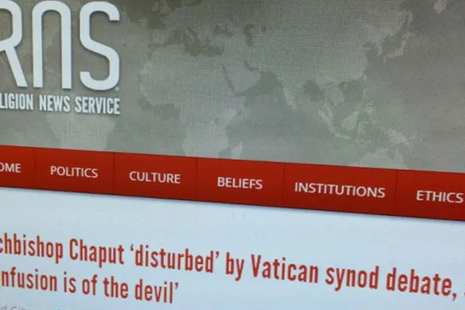Arzobispo Chaput desmiente noticias que lo mostraban contrario al Papa y al Sínodo