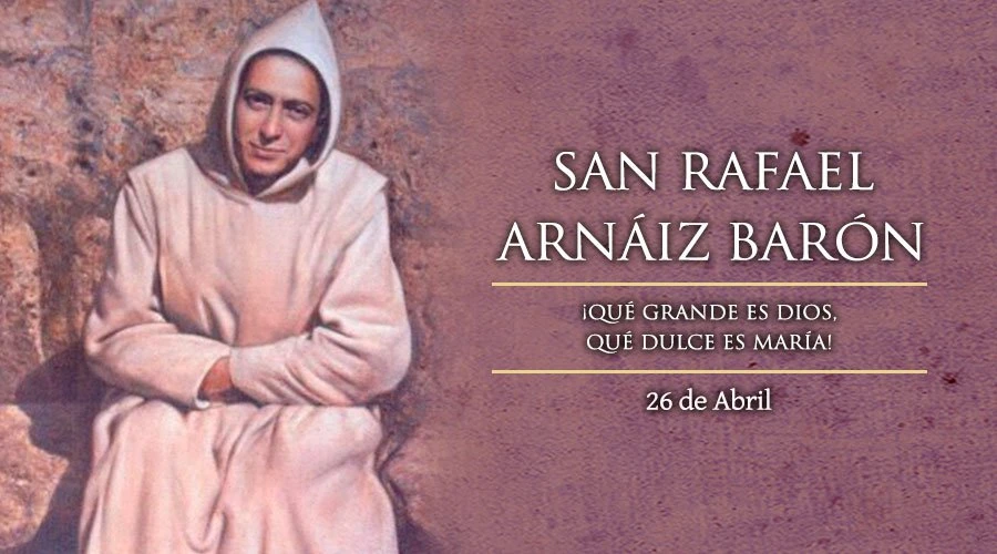 Hoy se celebra a San Rafael Arnaiz Barón, místico trapense