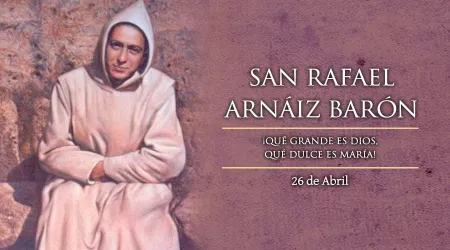 Cada 26 de abril se celebra a San Rafael Arnáiz, al que Juan Pablo II nombró modelo para la juventud