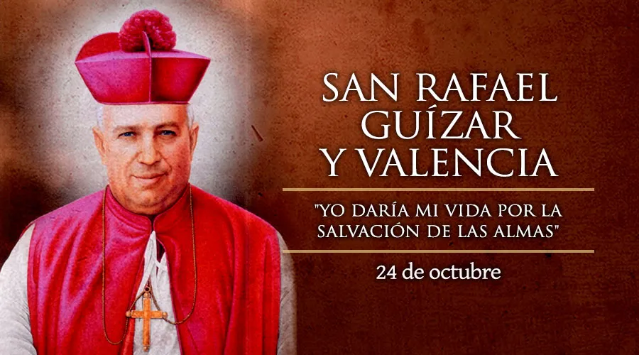 Cada 24 de octubre se celebra a San Rafael Guízar, patrono de los Obispos de México