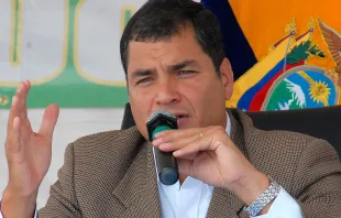 Rafael Correa / Crédito - Presidencia de la República de Ecuador_(CC-BY-NC-SA-2.0) 