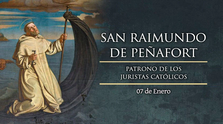 Hoy la Iglesia celebra a San Raimundo de Peñafort, patrono de los juristas católicos