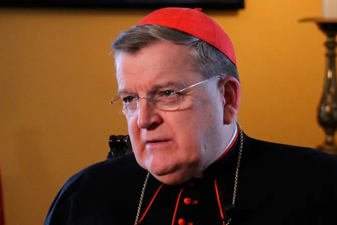 Cardenal Burke: Nos enfrentamos a una grave crisis que toca el corazón de la Iglesia
