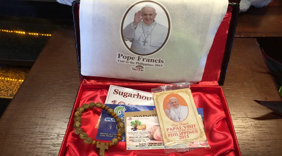 Recuerdos de visita del Papa Francisco a Filipinas. Foto: Álvaro de Juana / ACI Prensa?w=200&h=150
