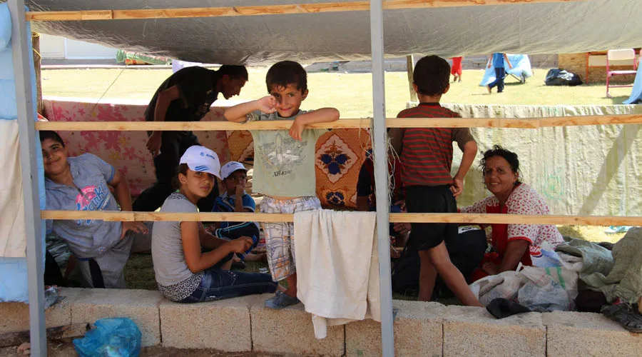 Refugiados en Irak. Foto: Ayuda a la Iglesia Necesitada.?w=200&h=150