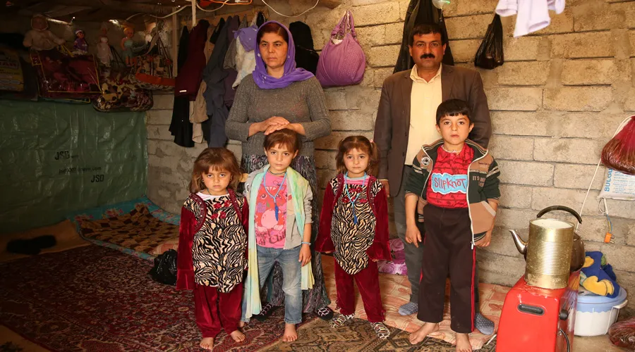 Una familia de cristianos en Erbil (Irak). Foto Daniel Ibáñez / ACI Prensa?w=200&h=150