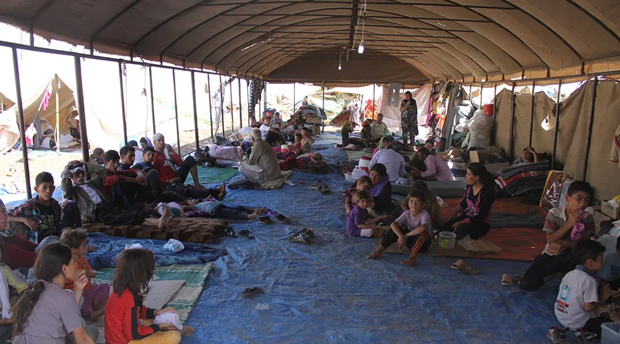 Refugiados yazidis en Irak. Foto: Rachel Unkovic/International Rescue Committee (CC BY 2.0)?w=200&h=150