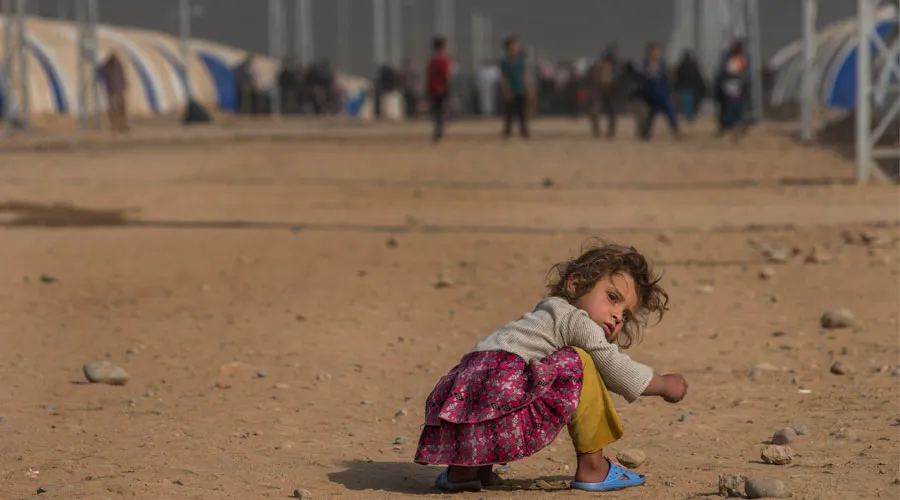 Una niña iraquí en un campo de refugiados. EU/ECHO/Peter Biro?w=200&h=150