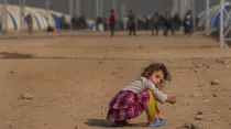 Una niña iraquí en un campo de refugiados. EU/ECHO/Peter Biro