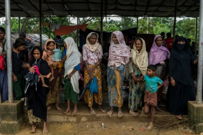 La Iglesia Católica ayuda a miles de refugiados musulmanes en Bangladesh